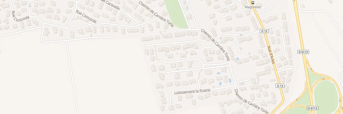 Plan du 176 Rue des Acacias à Bellegarde