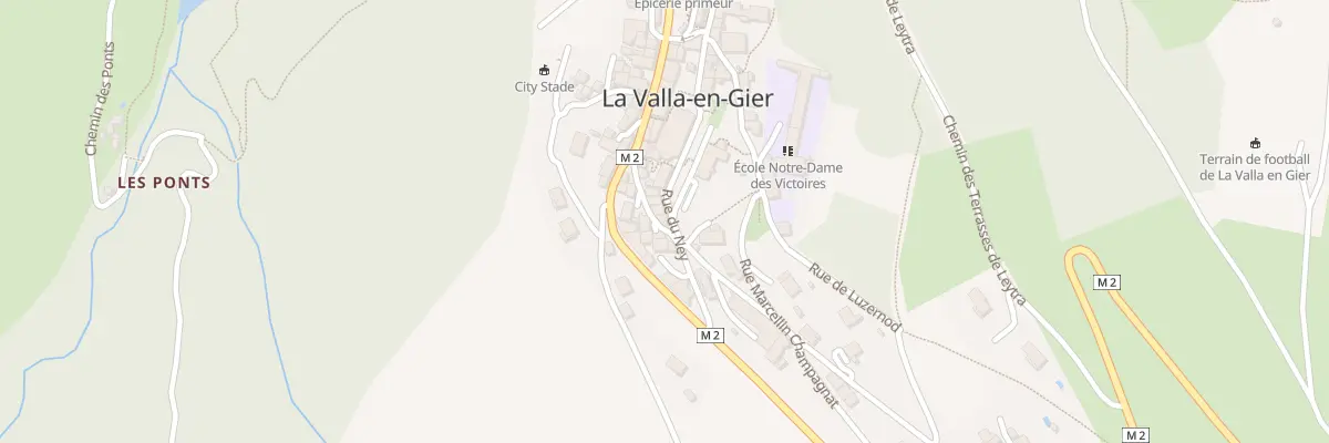 Plan du 10 Rue du Ney à La Valla-en-Gier
