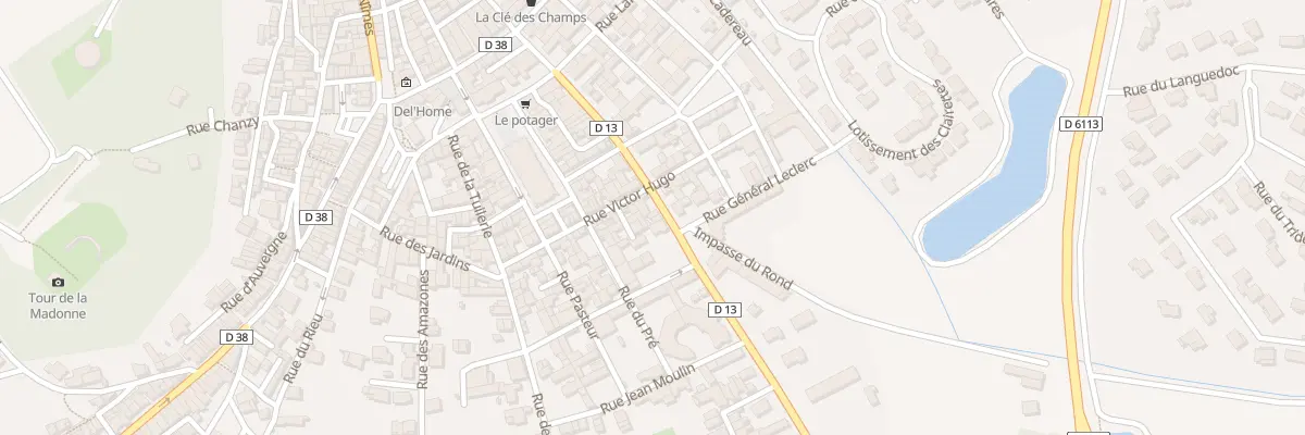 Plan du 20 Rue d’Arles à Bellegarde
