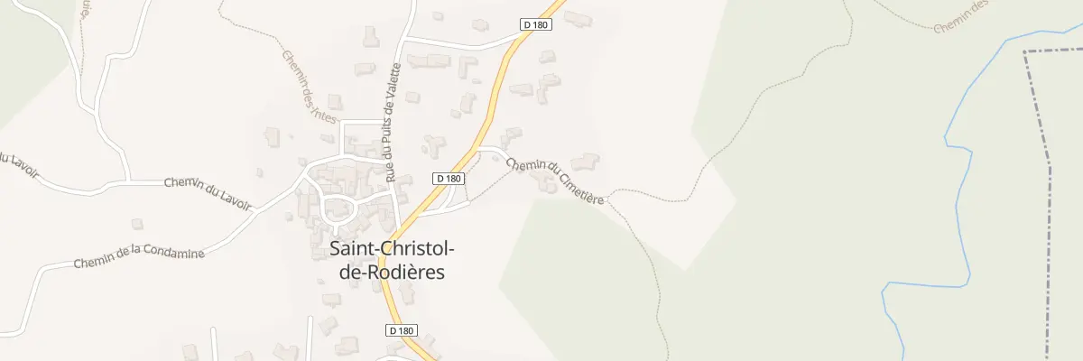Plan du 5101 Saderon à Saint-Christol-de-Rodières