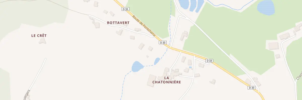 Plan du 1689 Rte de Pontcharra à Saint-Romain-de-Popey