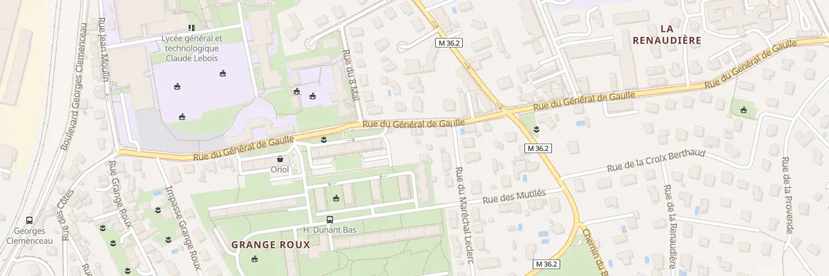 Plan du 22 Rue Gal de Gaulle à Saint-Chamond