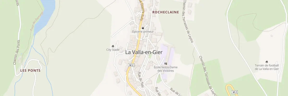 Plan du 1 Rue de l’Andéolaise à La Valla-en-Gier