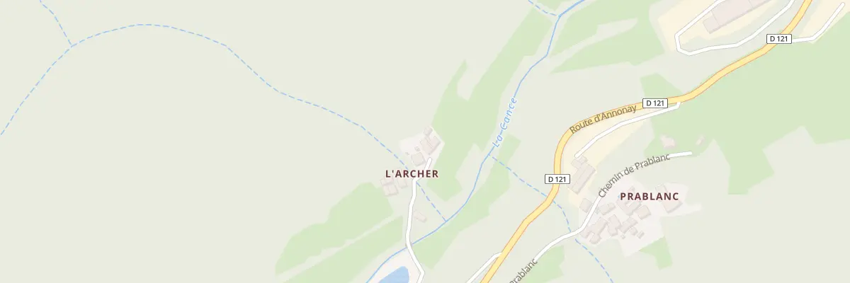 Plan du 5009 L’Archier à Saint-Julien-Vocance
