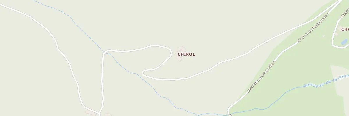 Plan du 5147 Chirol à Vanosc