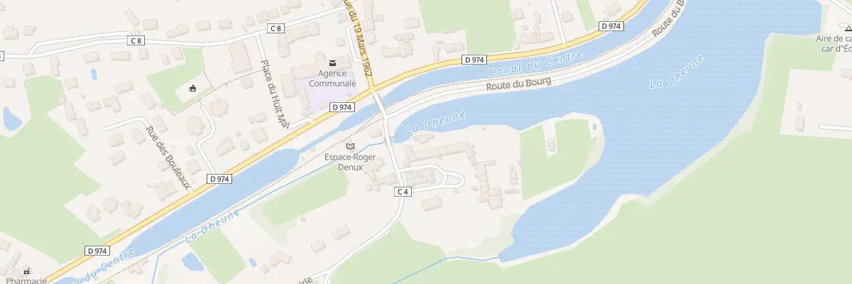 Plan du 23 Cour de la Motte à Écuisses