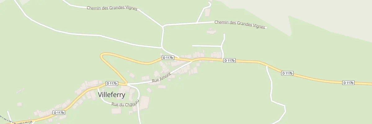 Plan du 8 Rue du Chemin Neuf à Villeferry