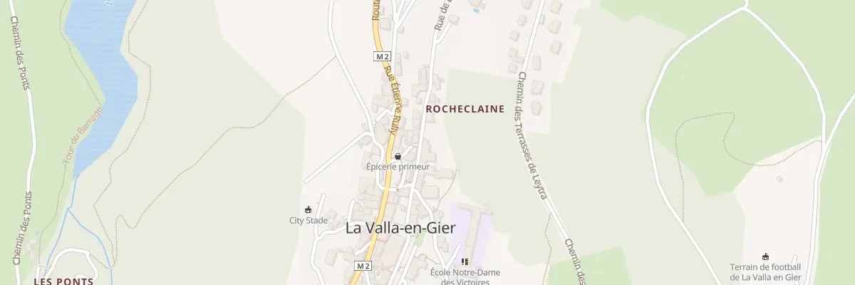 Plan du 8 Rue de l’Andéolaise à La Valla-en-Gier