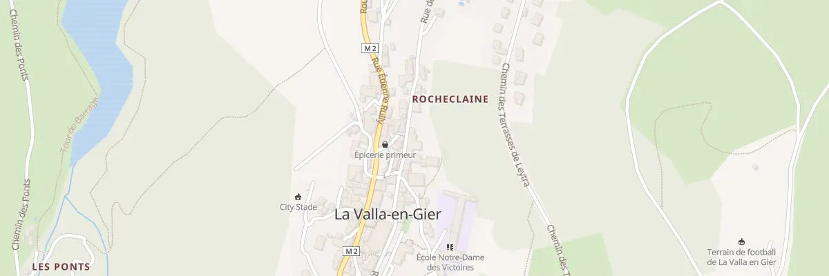Plan du 8A Rue de l’Andéolaise à La Valla-en-Gier