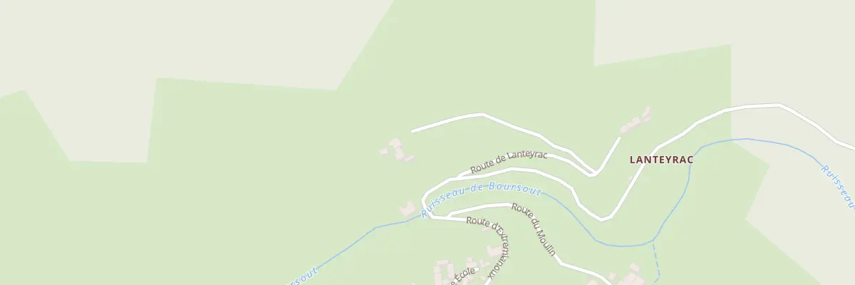 Plan du 5132 Le Colombier à Beauvène