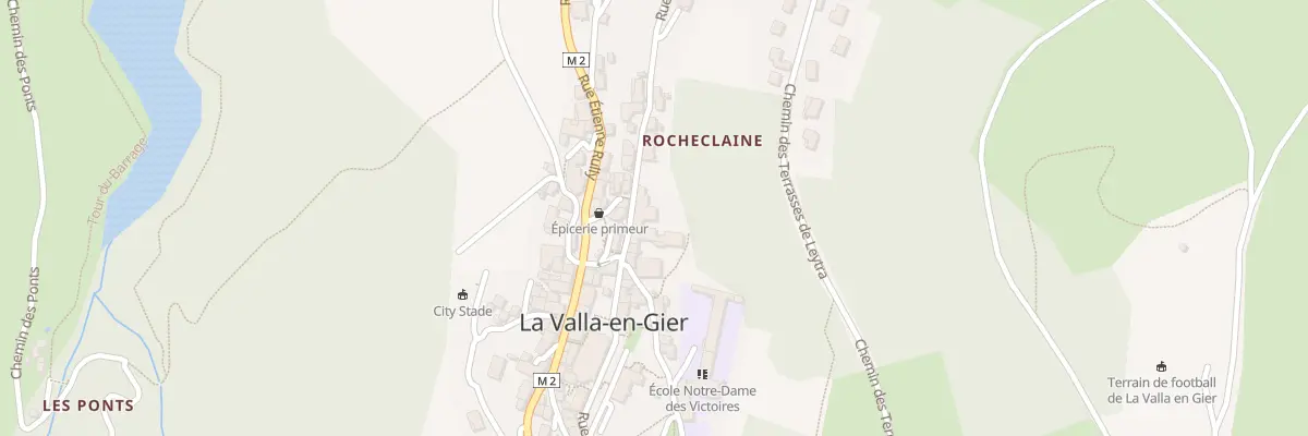 Plan du 8B Rue de l’Andéolaise à La Valla-en-Gier