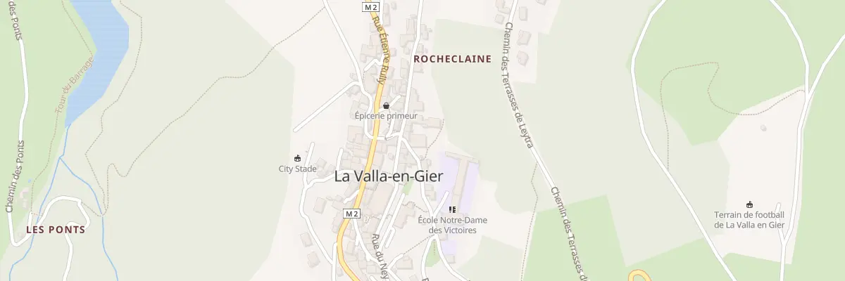 Plan du 6 Rue de l’Andéolaise à La Valla-en-Gier