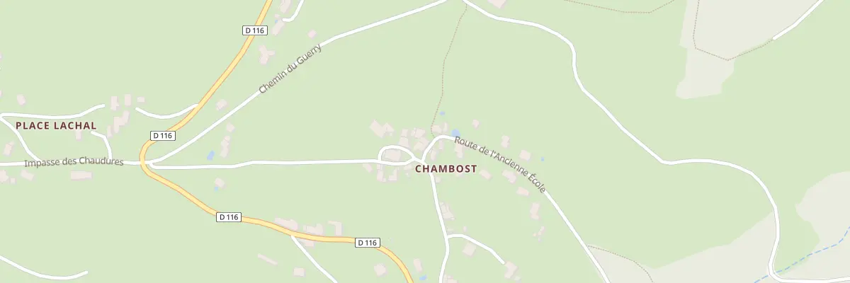 Plan du 245 Rte de l’Ancienne École à Chambost-Allières