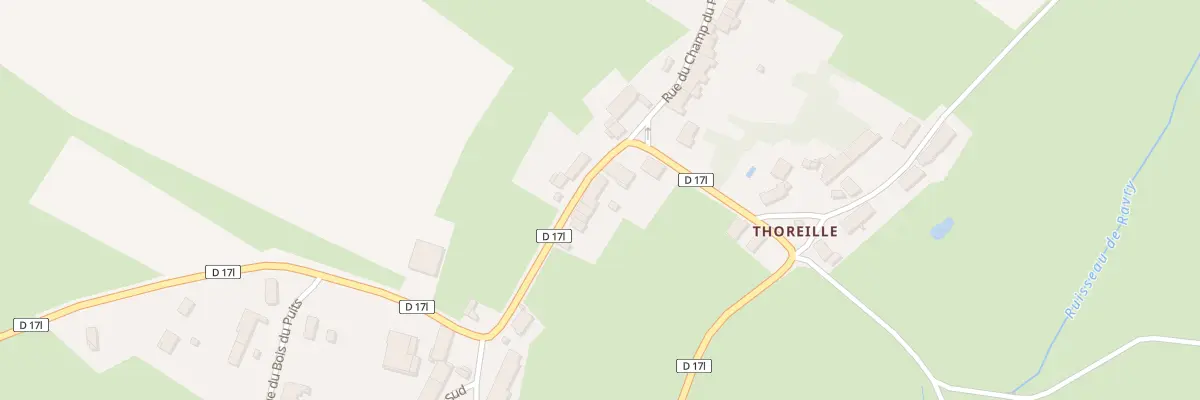 Plan du 20 Rue de la Claie (thoreille) à Mimeure