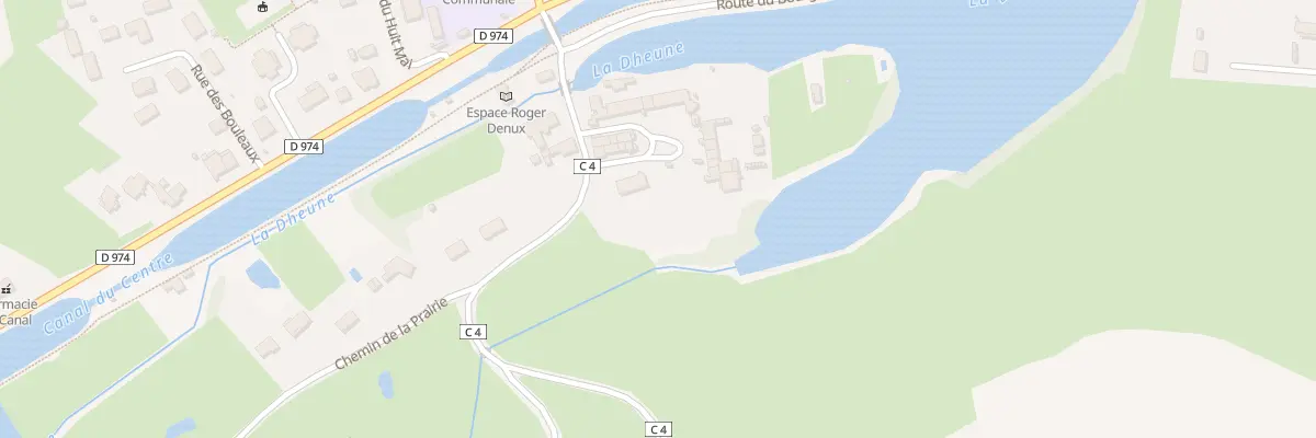 Plan du 5 Cour de la Motte à Écuisses
