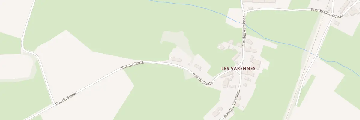 Plan du 5081 Les Quevres à Thury