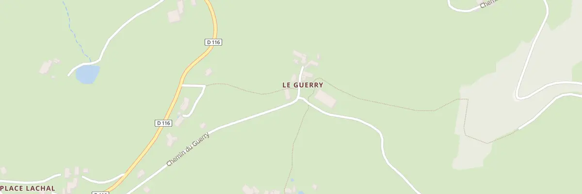Plan du 415 Che du Guerry à Chambost-Allières