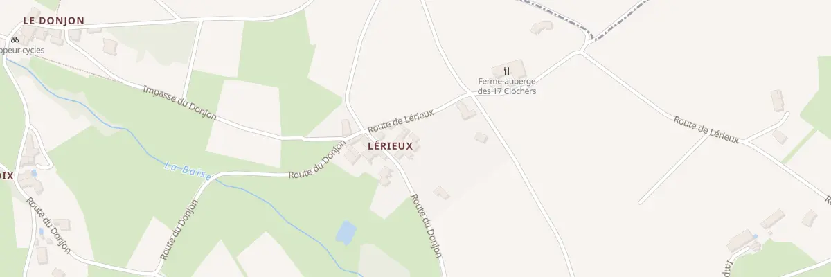 Plan du 2165 Rte de Lerieux à Saint-Vérand