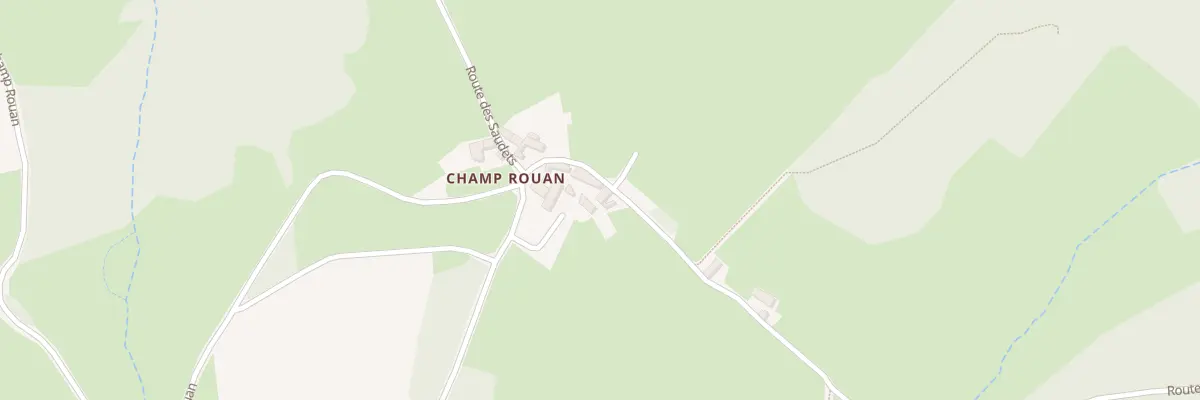 Plan du 1218 Rte de Champ Rouan à Dompierre-les-Ormes