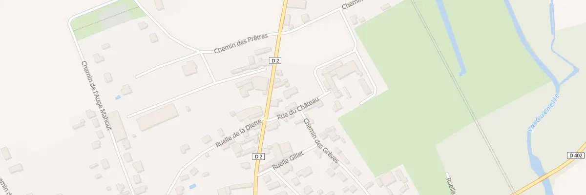 Plan du 2 Rue du Château à Pringy