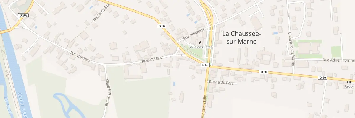 Plan du 1 Rue El Biar à La Chaussée-sur-Marne