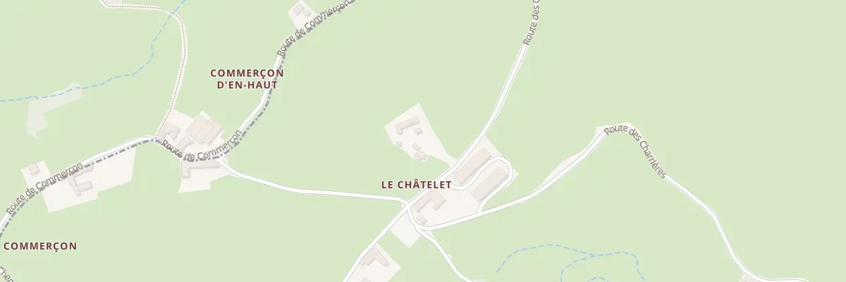 Plan du 2447 Rte des Charrières à Trambly
