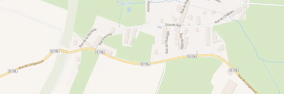 Plan du 6 Gr Grande Rue à Musigny