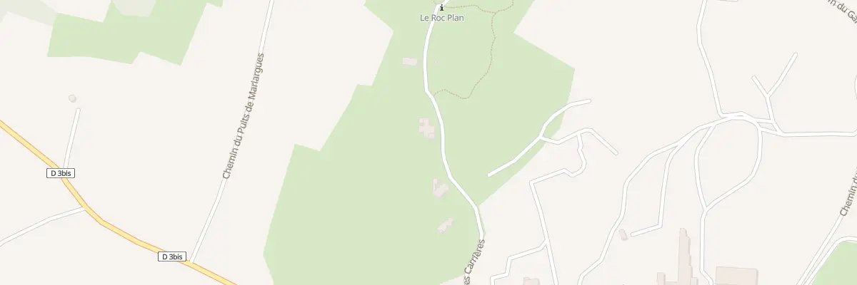 Plan du 993 Che des Carrières à Vers-Pont-du-Gard