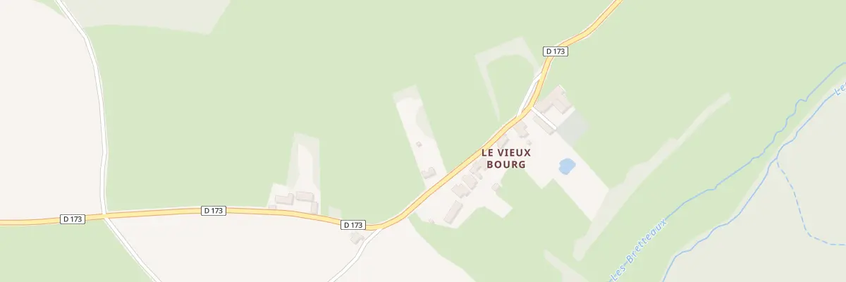 Plan du 5 Le Vieux Bourg à Saint-Martin-de-Salencey