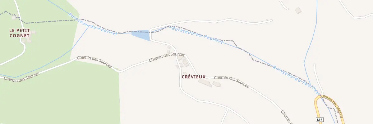 Plan du 507 Che des Sources à Valfleury