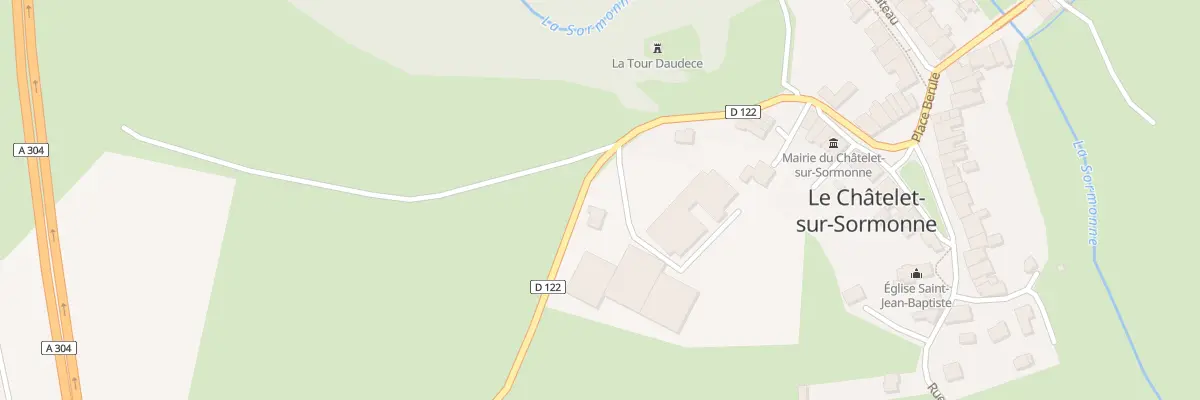 Plan du 19 Rue de la Tour au Châtelet-sur-Sormonne