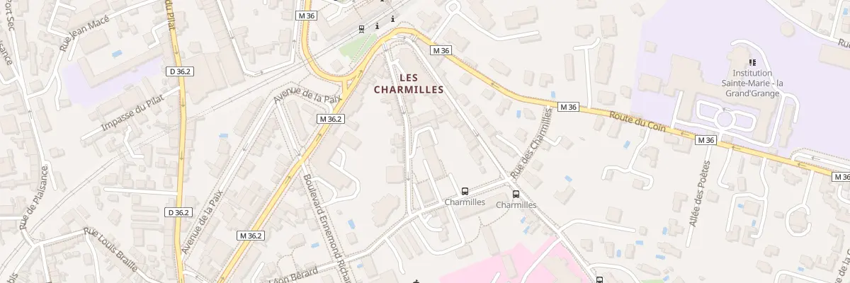 Plan du 7 Rue des charmilles à Saint-Chamond