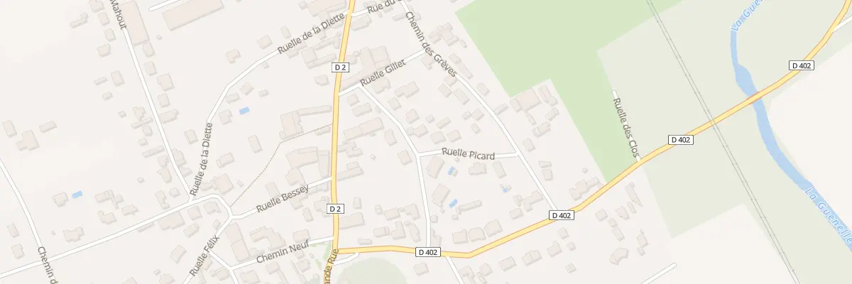 Plan du 8 Rle des Fossés à Pringy