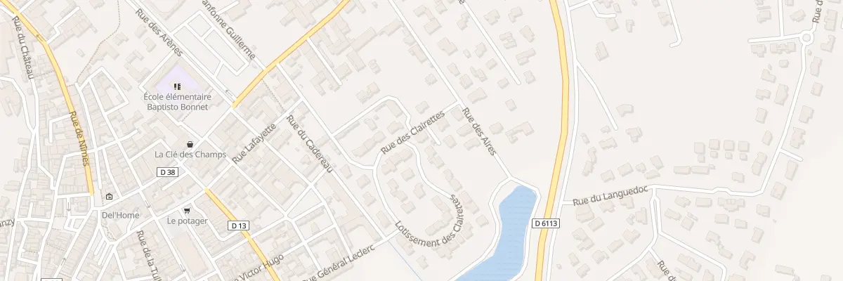 Plan du 5 Lot Les Clairettes à Bellegarde