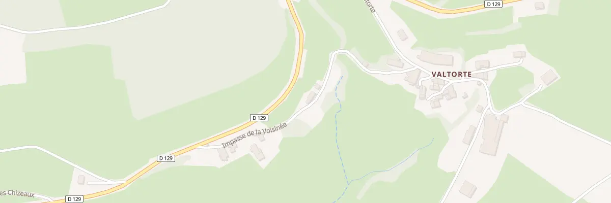 Plan du 207 Imp de la Voisinee à Claveisolles