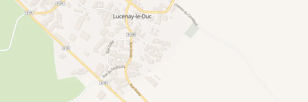 Plan du 1 Rue Nothi à Lucenay-le-Duc