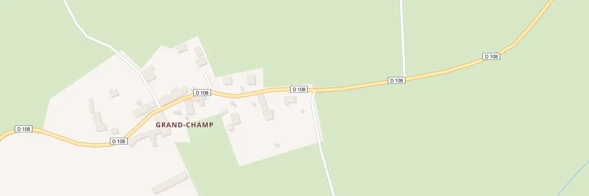 Plan du 9001 Hameau de Grandchamp à Soussey-sur-Brionne