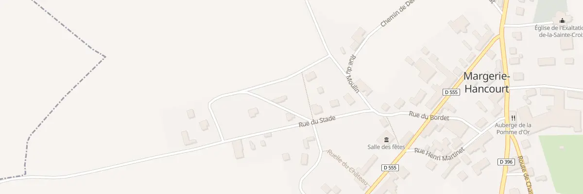Plan du 4 Rue des Jardins à Margerie-Hancourt