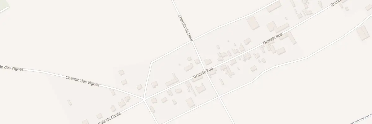 Plan du 60 Gr Grande Rue à Drouilly