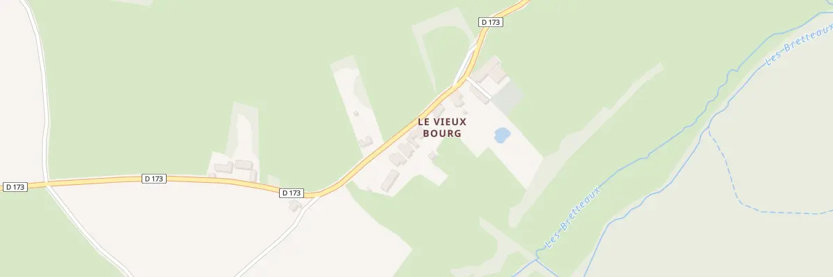 Plan du 5096 Le Vieux Bourg à Saint-Martin-de-Salencey