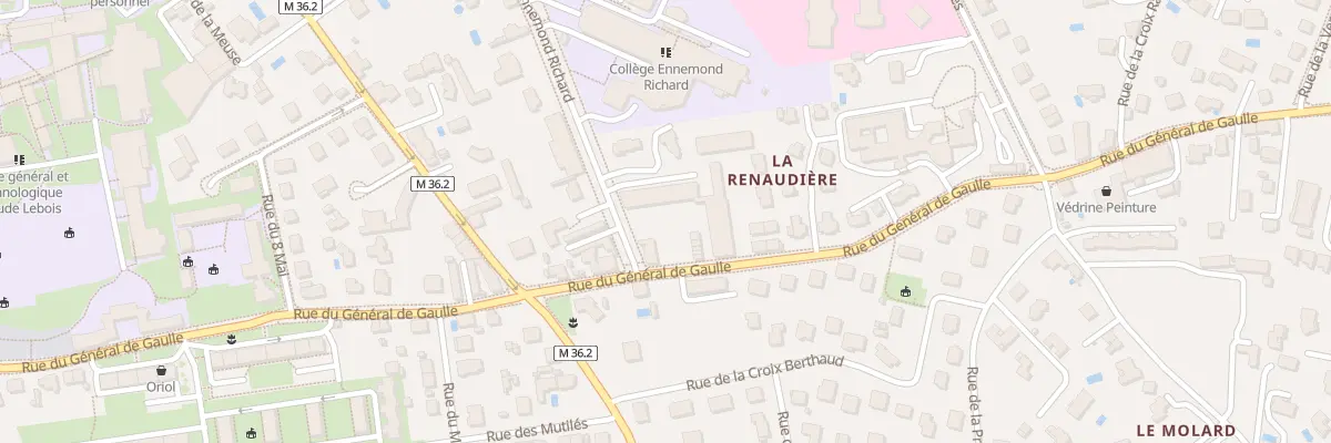 Plan du 31 Rue Gal de Gaulle à Saint-Chamond