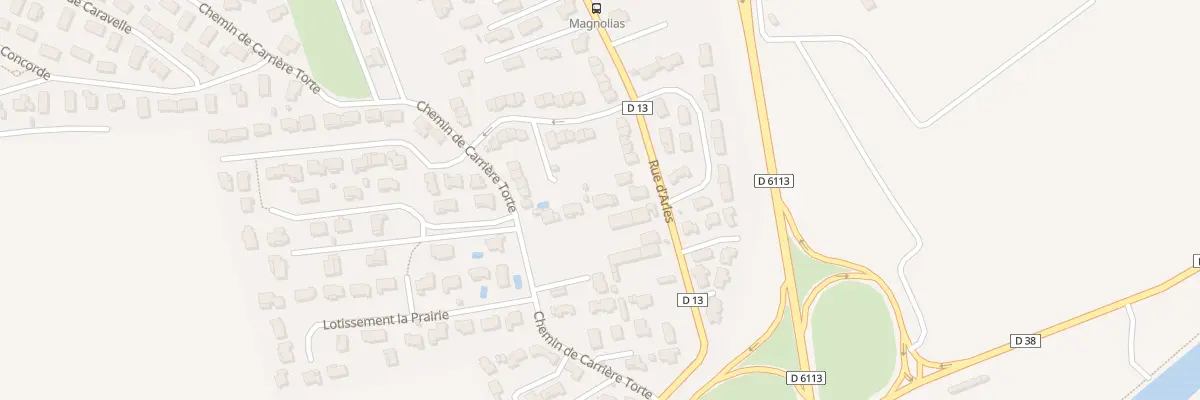 Plan du 325 Rue d’Arles à Bellegarde