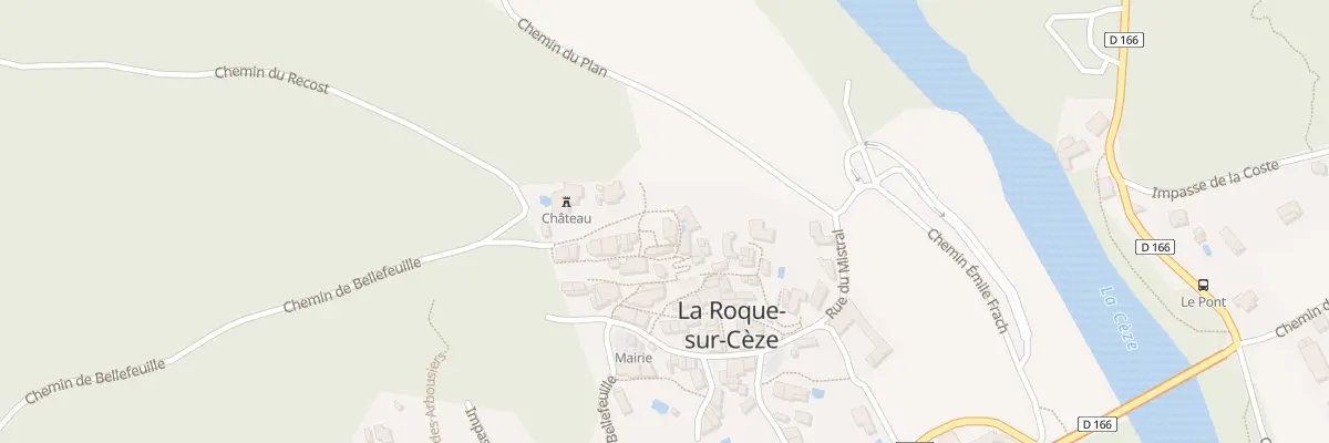 Plan du 4 Rue du 19 Mars à La Roque-sur-Cèze