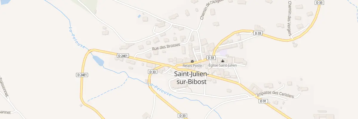 Plan du 98 Rue du Centre à Saint-Julien-sur-Bibost