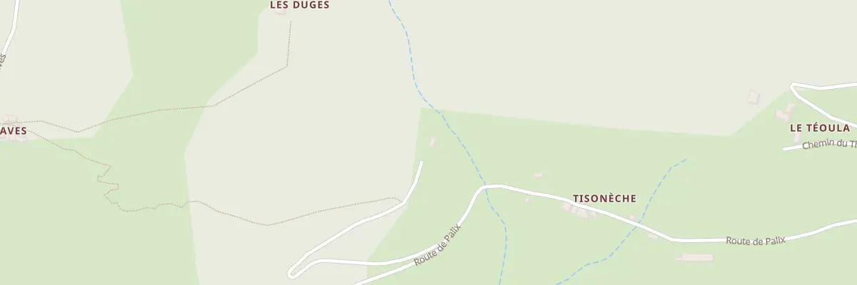 Plan du 5340 Tisoneche à Gluiras
