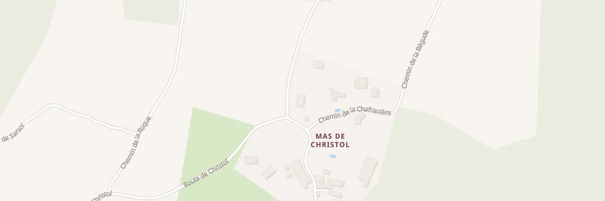 Plan du 5174 Mas de Christol à Saint-André-d’Olérargues