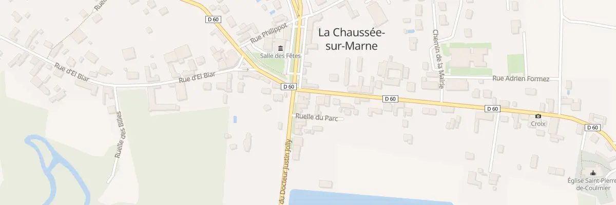 Plan du 20 Av du Docteur Justin Jolly à La Chaussée-sur-Marne