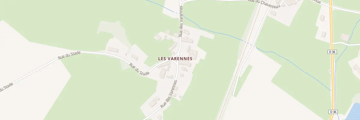 Plan du 5083 L’Ouche Marechaux à Thury