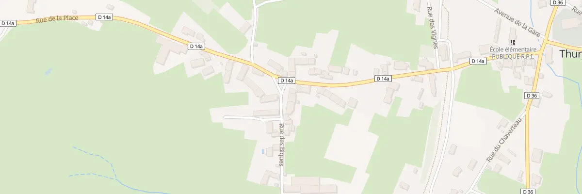 Plan du 5045 Village à Thury