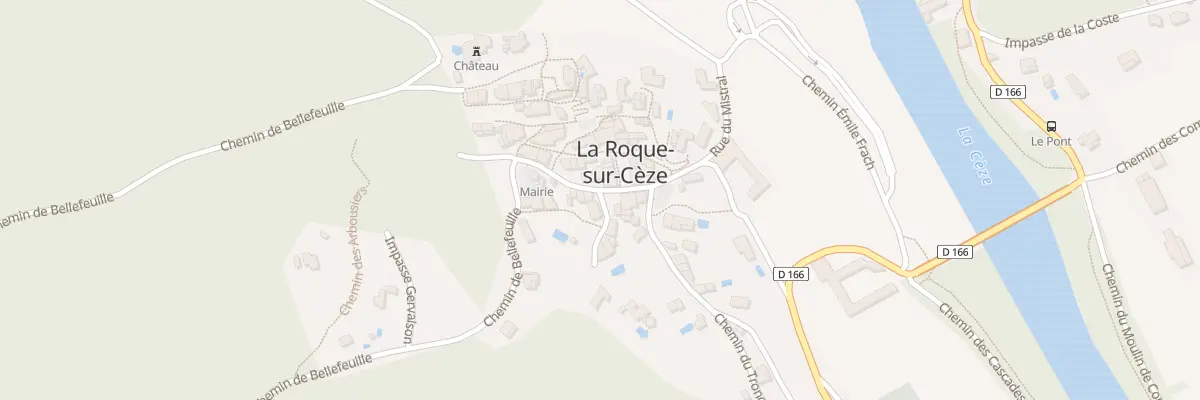 Plan du 5113 Gr Grand Rue à La Roque-sur-Cèze